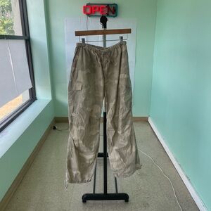 Pilcro Tan Cargo Pants Relaxed Fit